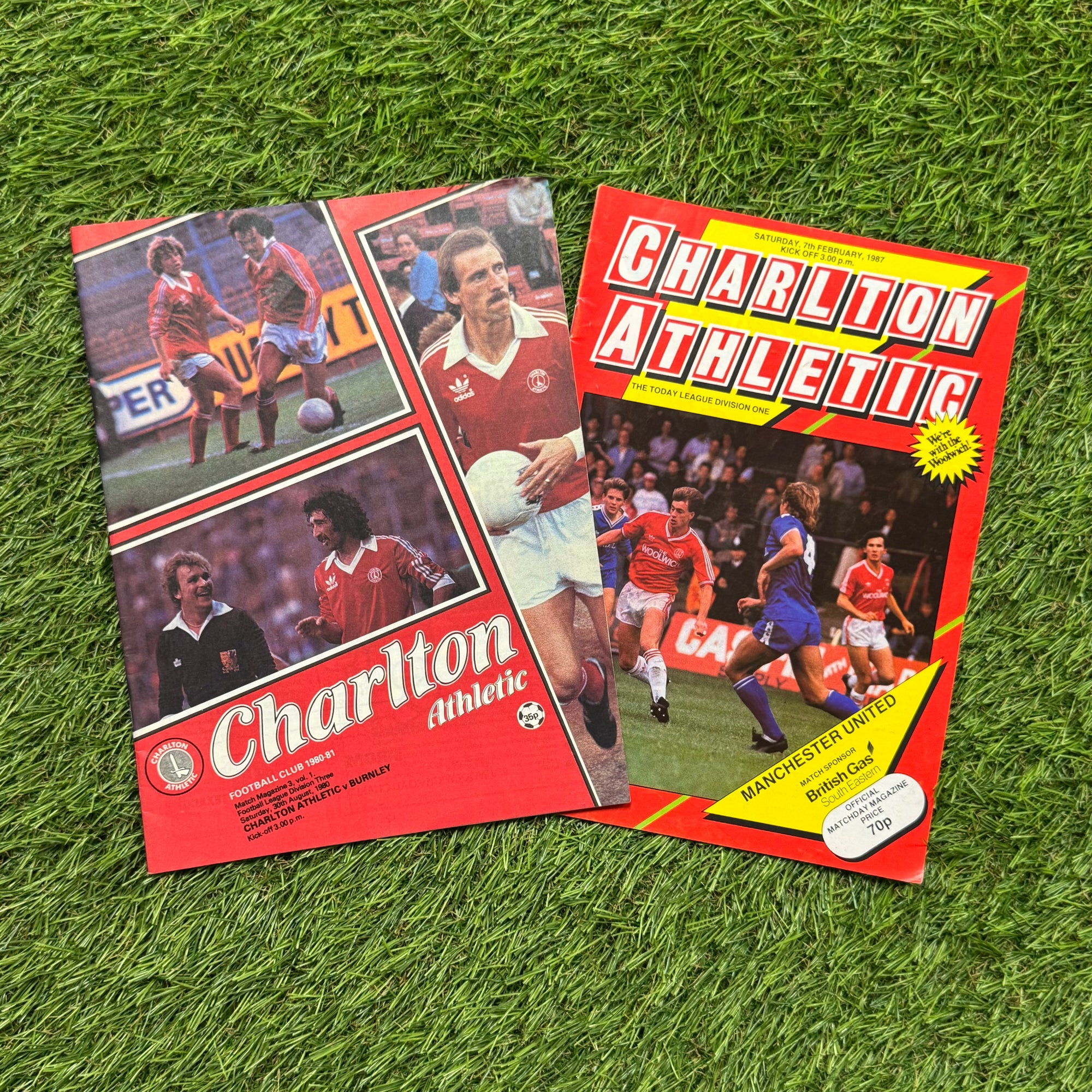 Retro Football Programmes Mystery Box