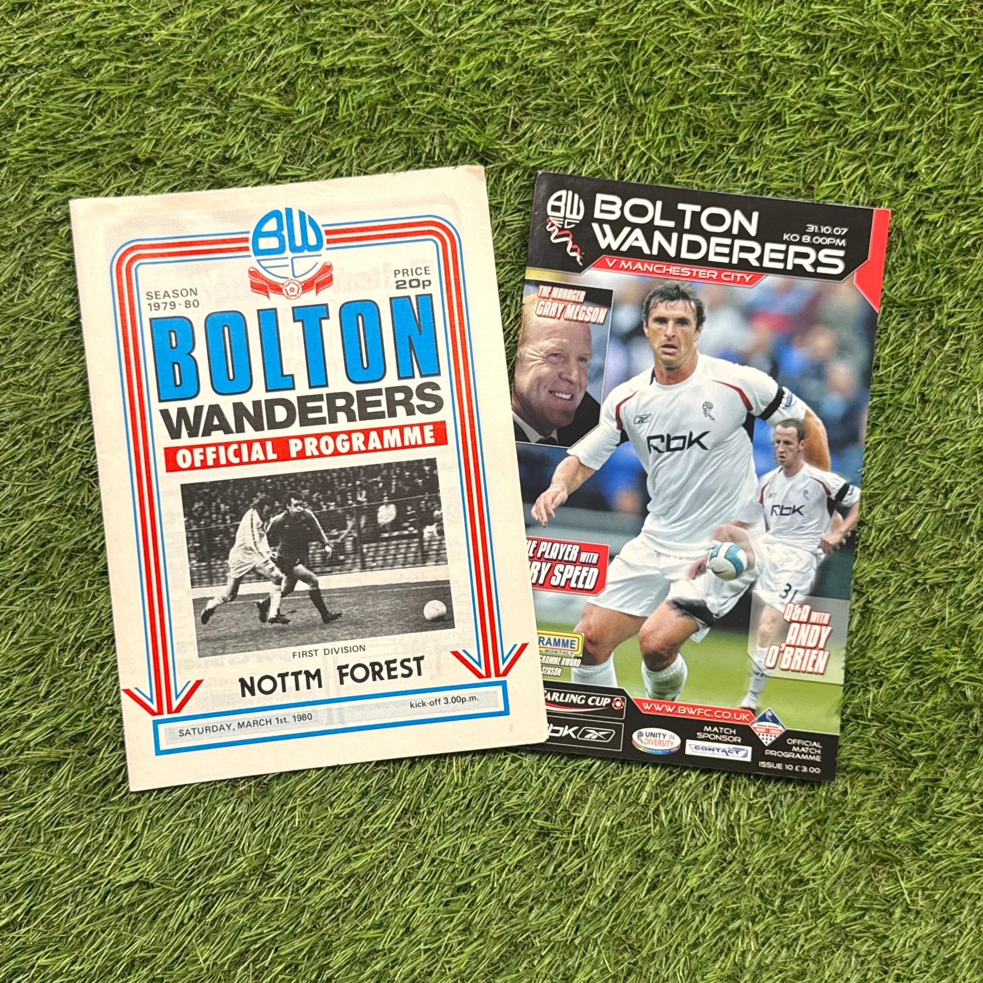 Retro Football Programmes Mystery Box