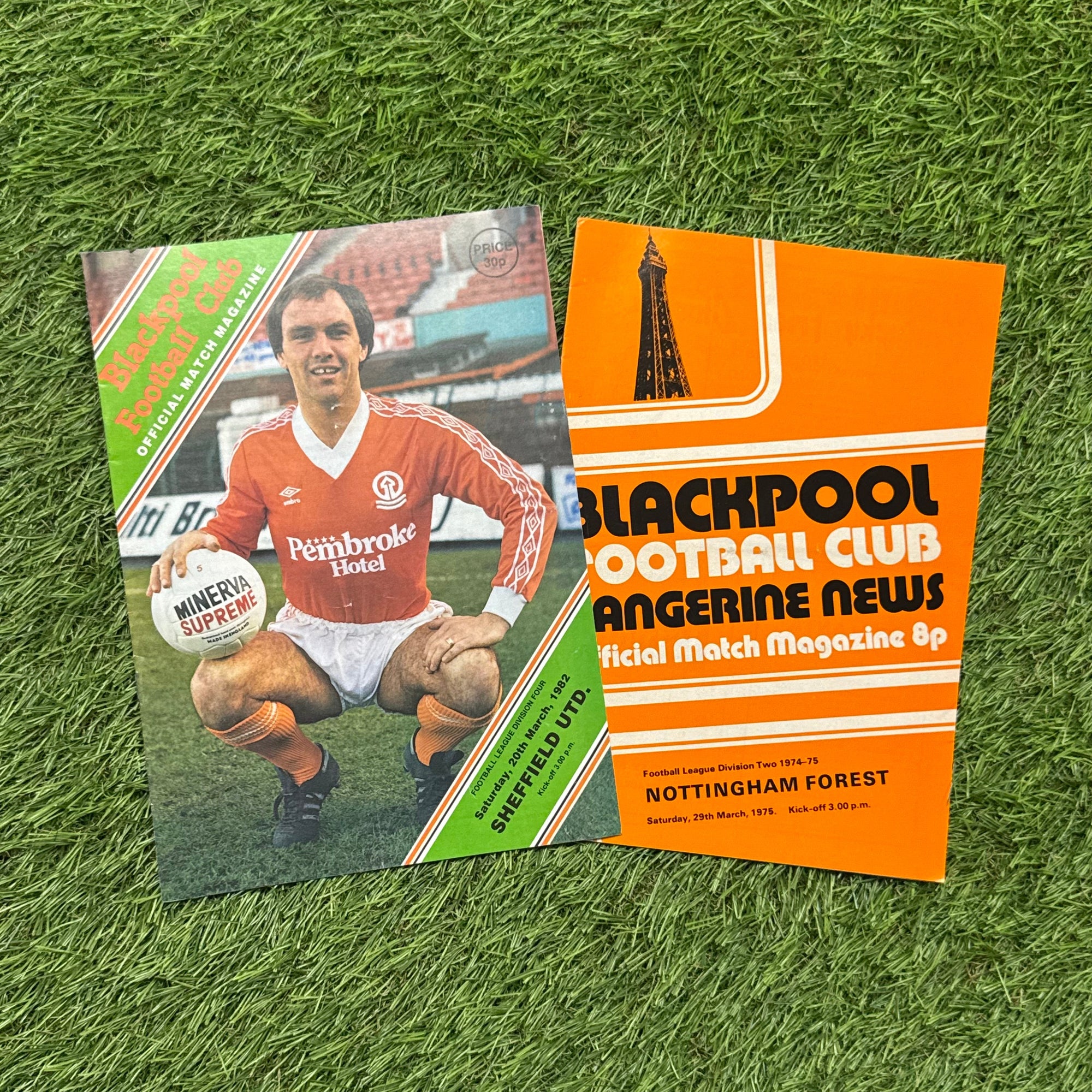Retro Football Programmes Mystery Box