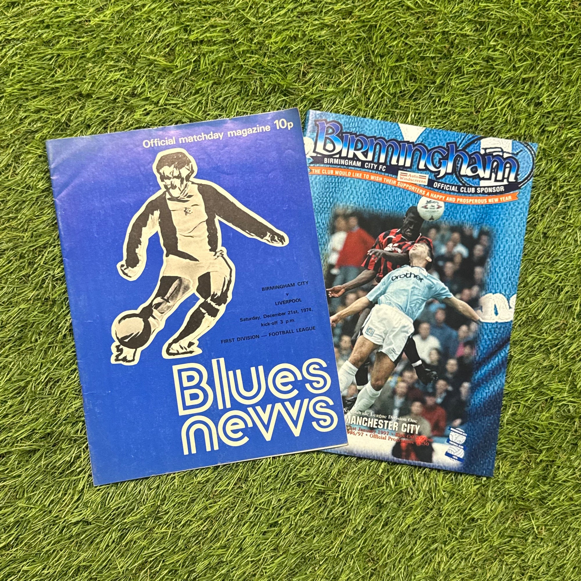 Retro Football Programmes Mystery Box