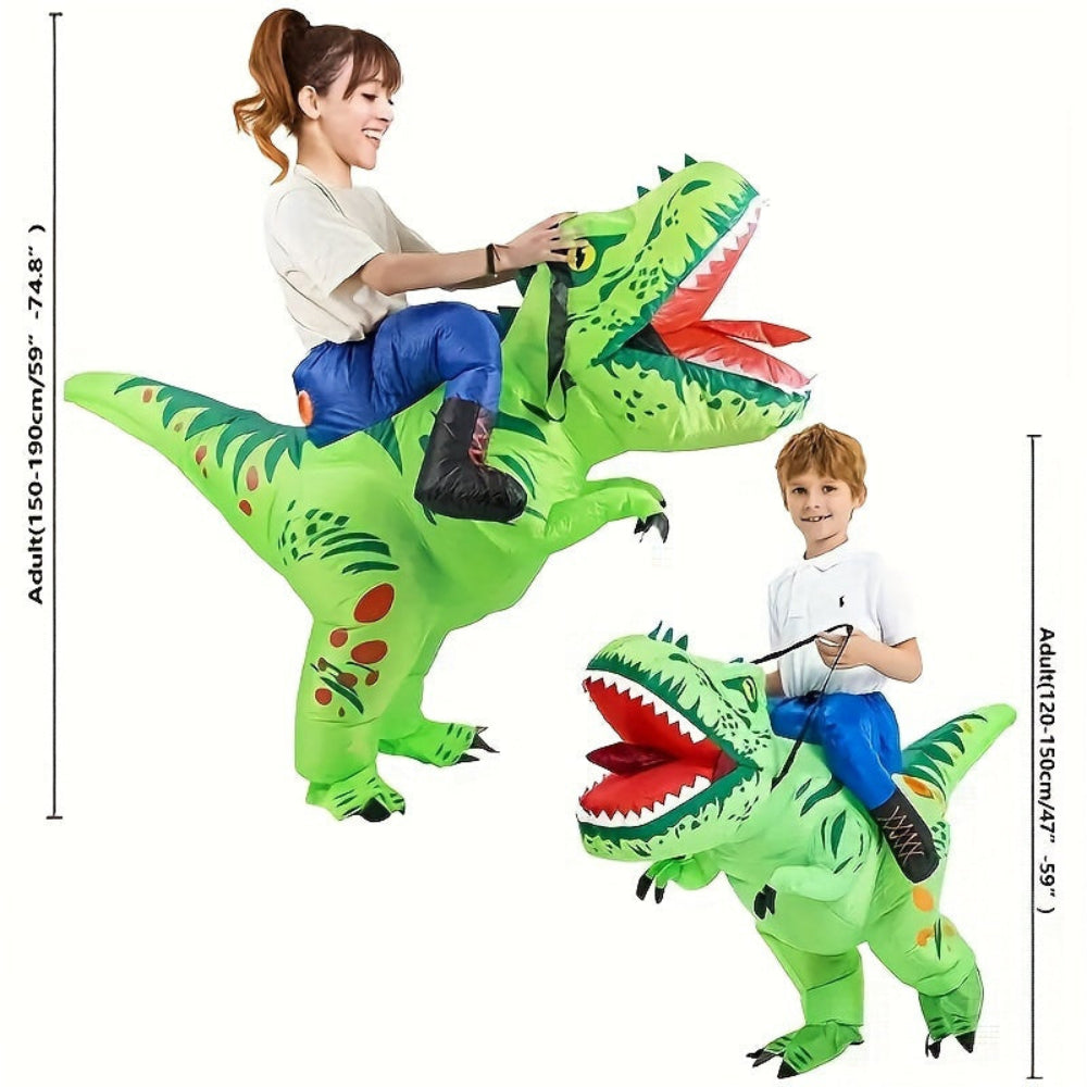 Inflatable Dinosaur Suit Kids Halloween Costume Ride-On