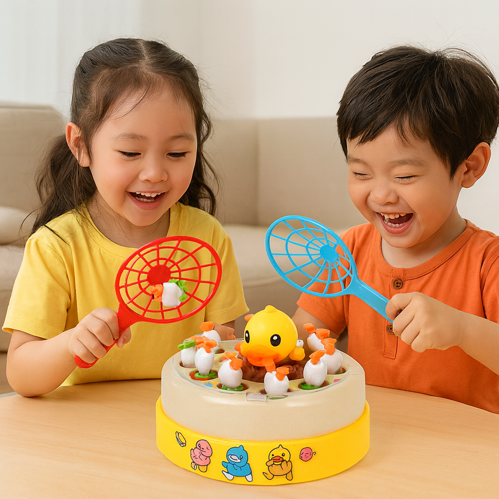 Kids Interactive Duck Catching Toy Game