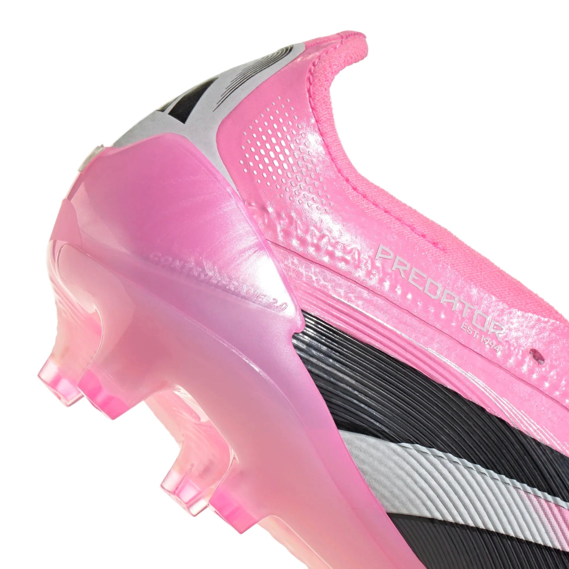 adidas Predator Elite David Beckham Edition Fold Tongue FT FG Soccer Cleats (Beam Pink)