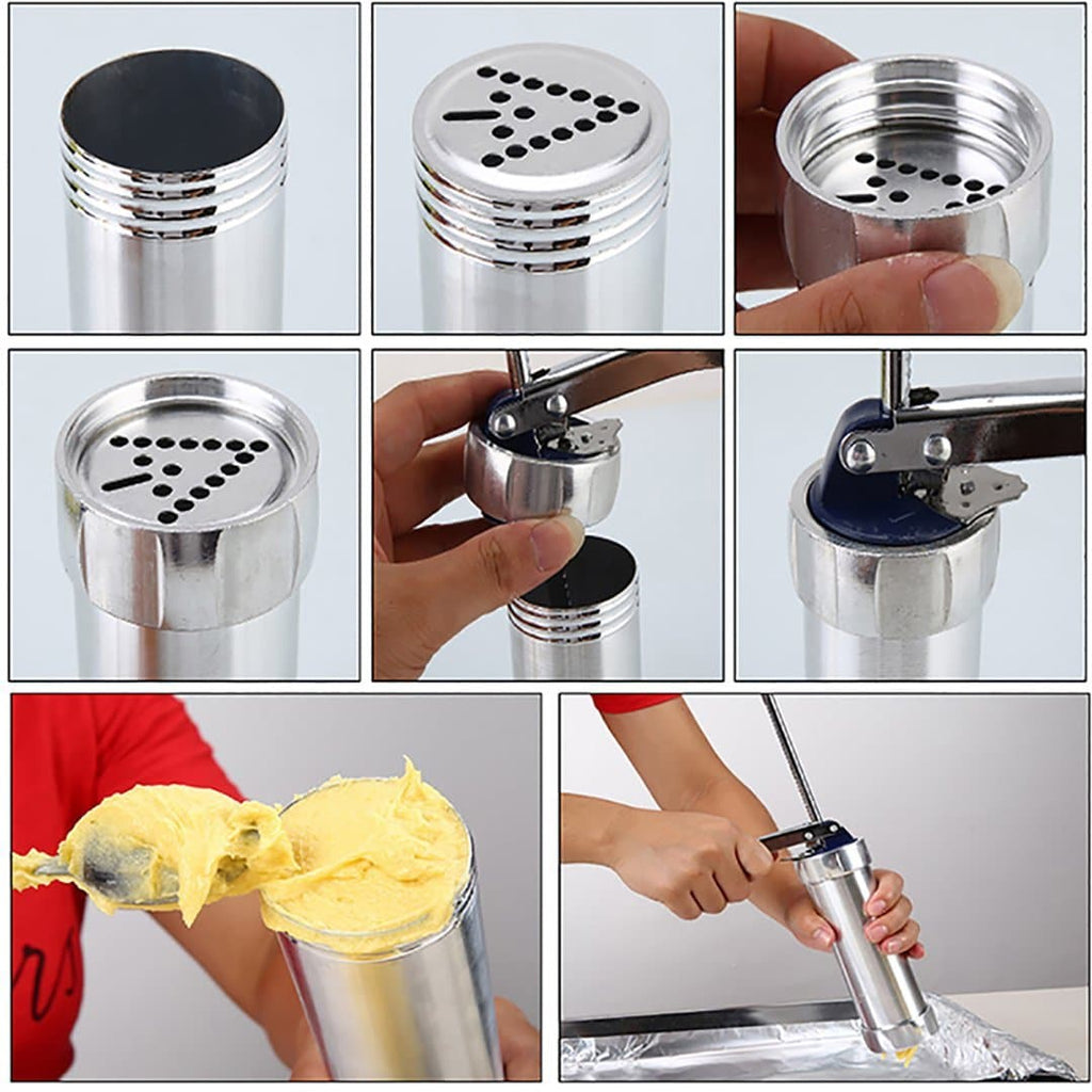 Biscuit Press Stainless Steel Cookie Maker