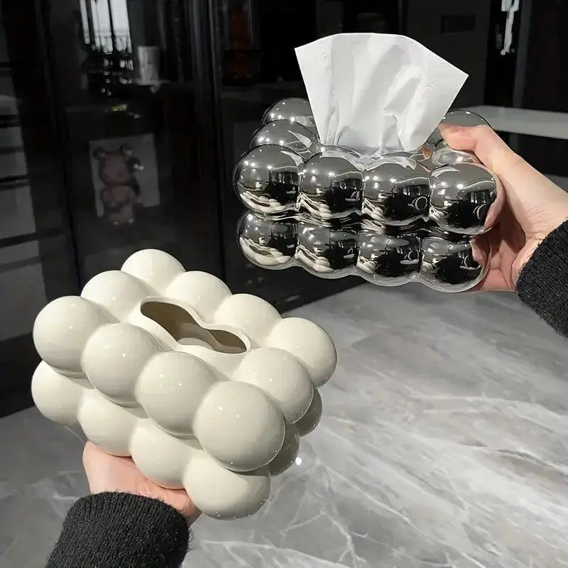 Ceramic Tissue Box for Modern Home Decor