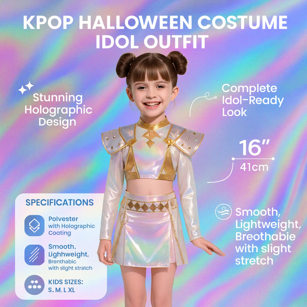 Kids Kpop Halloween Costume Idol Outfit