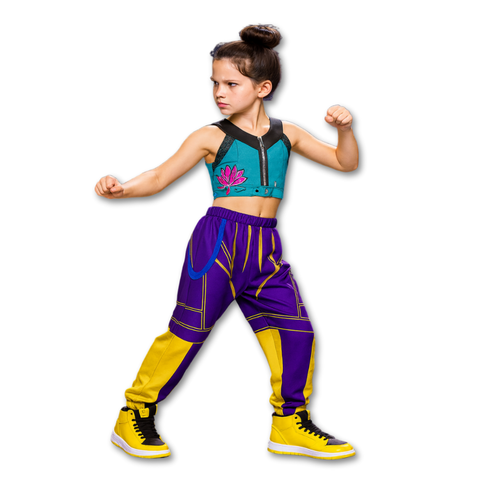 Kids Halloween Kpop Costume Dance Outfit