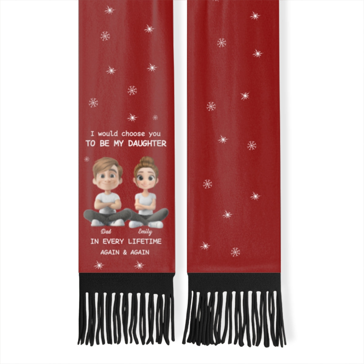 Always Choose You - Personalized Custom Scarf