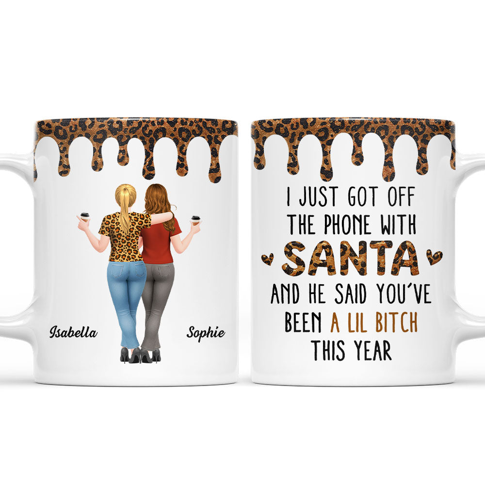 A Lil B tch This Year - Personalized Custom Coffee Mug