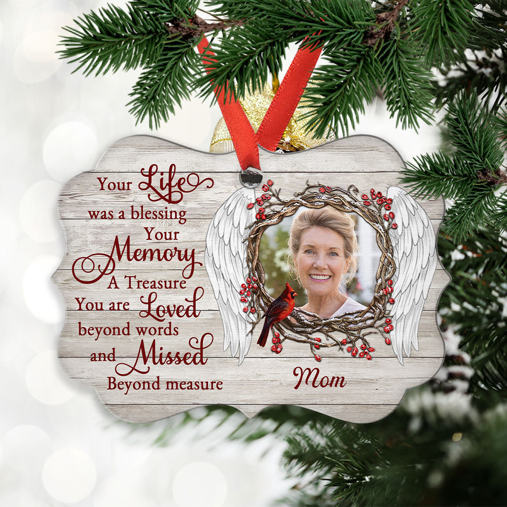 A Blessing Life - Personalized Custom Aluminum Ornament