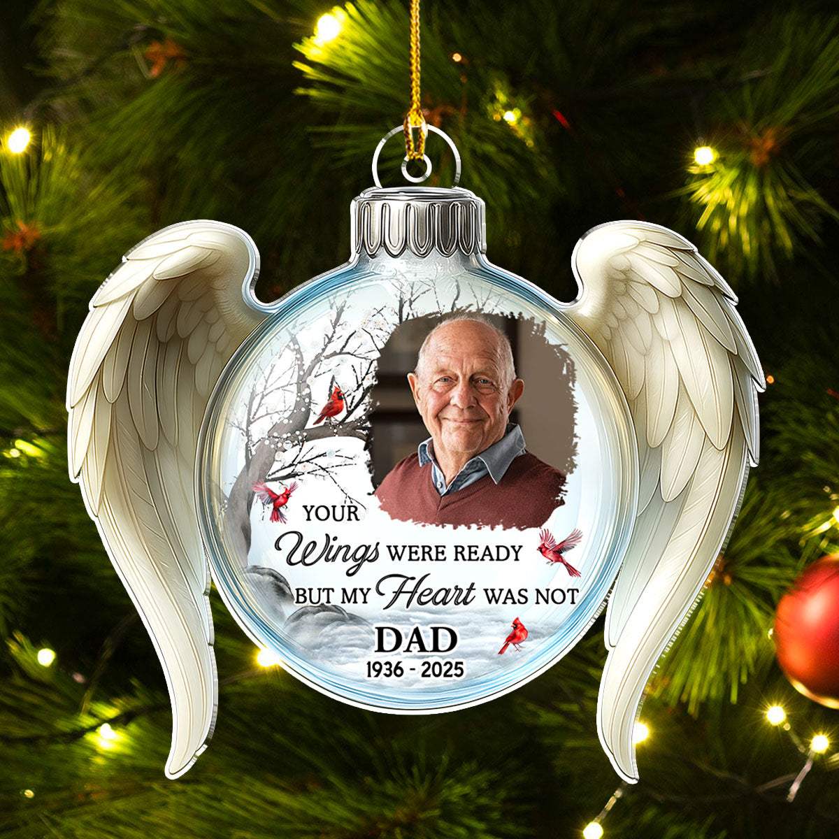 Always With You - Personalized Custom Acrylic Ornament