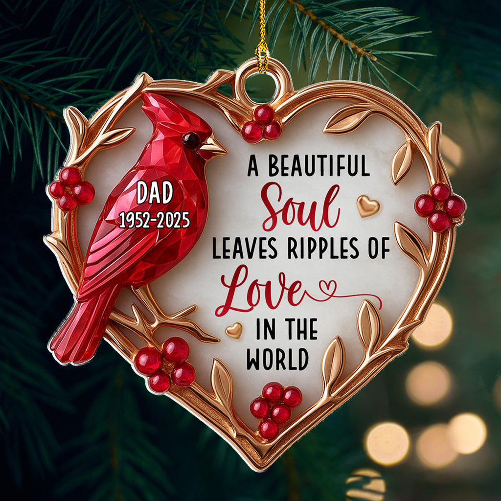 A Beautiful Soul - Personalized Custom Acrylic Ornament