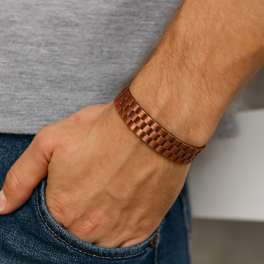 Magnetic Copper Bracelet Therapy Wellness Band