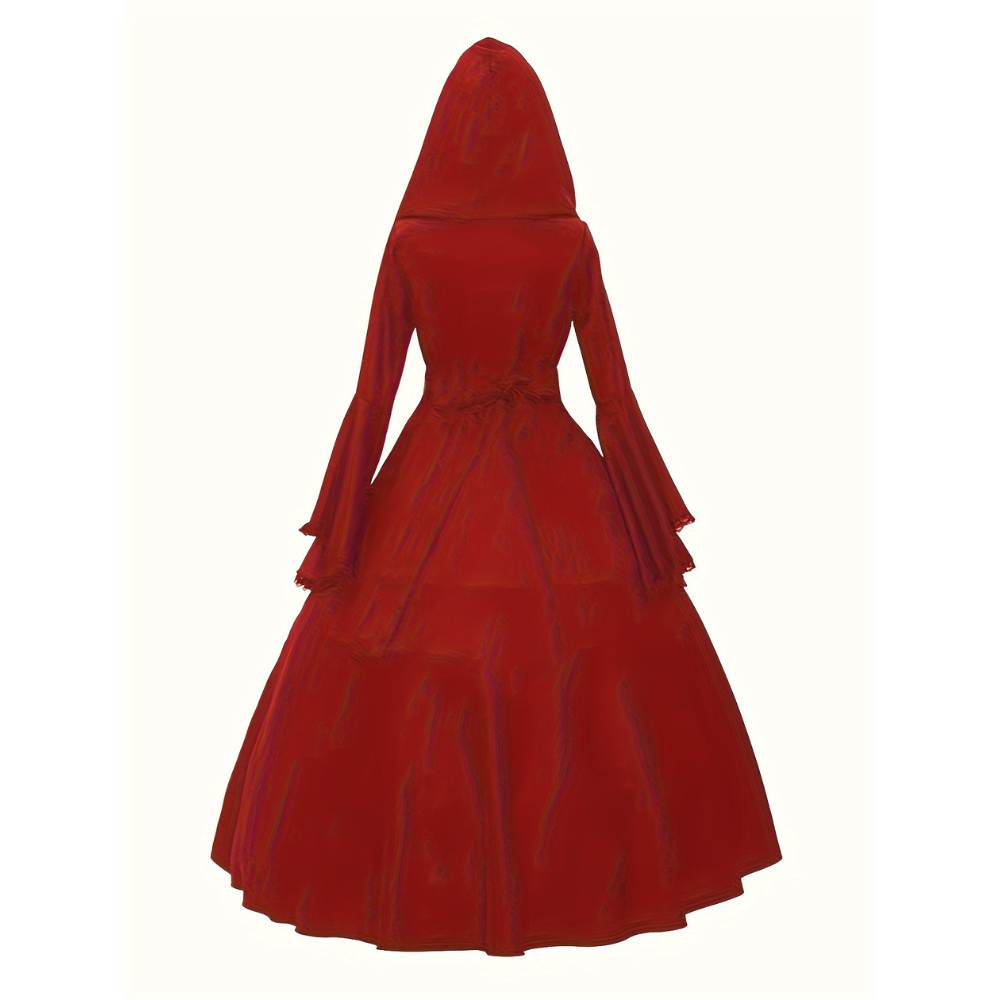 Gothic Black Maids Costume Dress