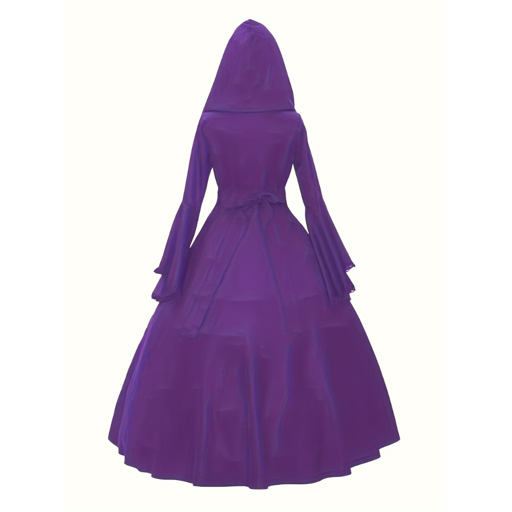 Gothic Black Maids Costume Dress