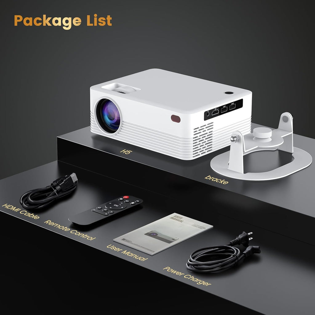 Mini HD Home Cinema Projector Portable