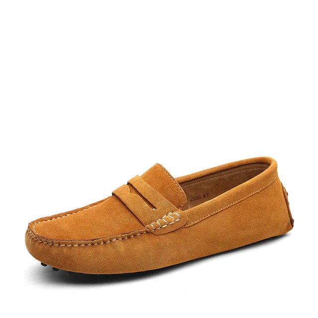 Men's Loafers Suede Slip-On Driving Shoes