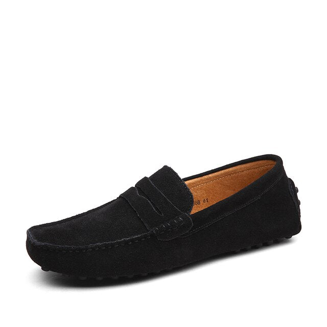 Men's Loafers Suede Slip-On Driving Shoes