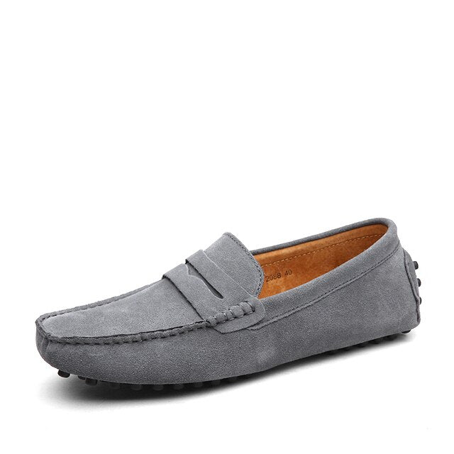 Men's Loafers Suede Slip-On Driving Shoes
