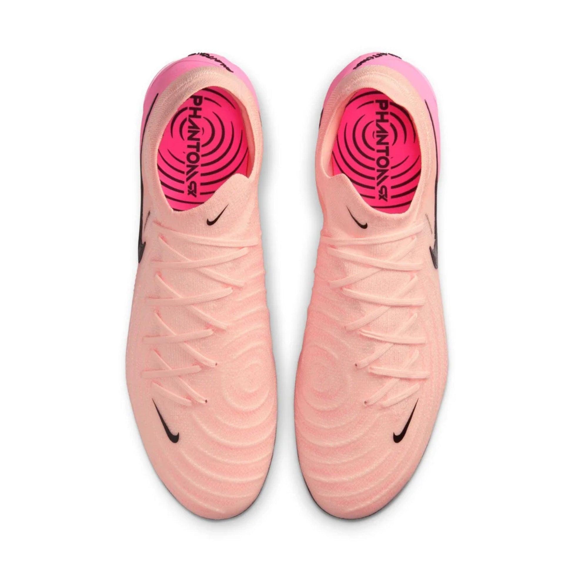 Nike Phantom GX II Elite FG Soccer Cleats (Crimson Tint/Pink Blast)
