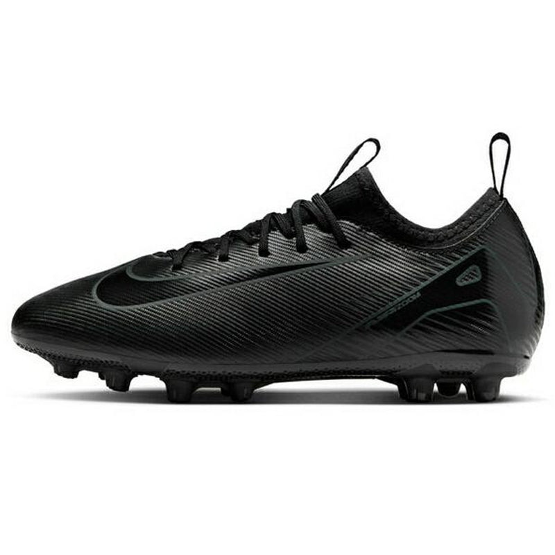 Nike Youth Jr. Zoom Vapor 16 Academy FG Soccer Cleats (Black/Deep Jungle)