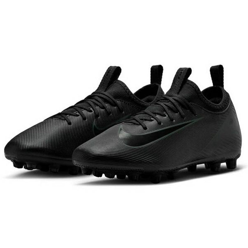 Nike Youth Jr. Zoom Vapor 16 Academy FG Soccer Cleats (Black/Deep Jungle)