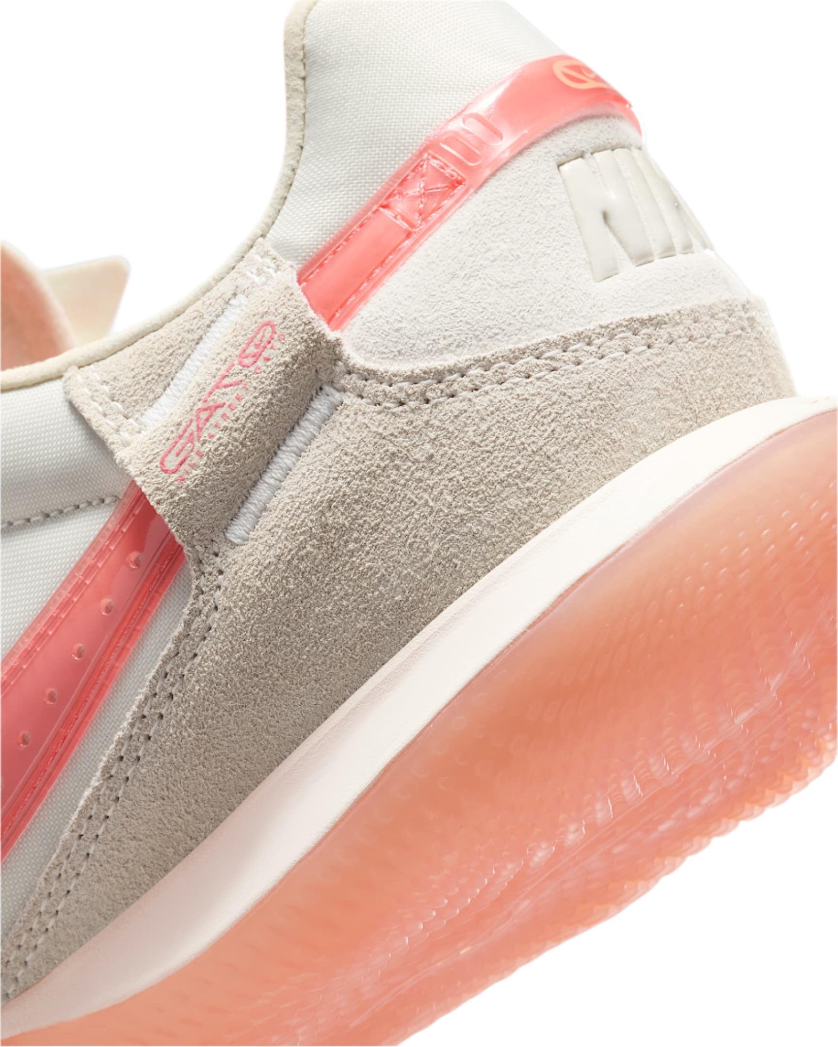 Nike Streetgato Indoor Soccer Shoe (Pale Ivory/Apricot Agate)