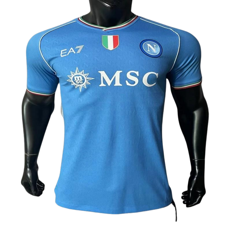 Napoli 23-24 Home Kit – Player Version Jersey with Authentic Design and Club Branding