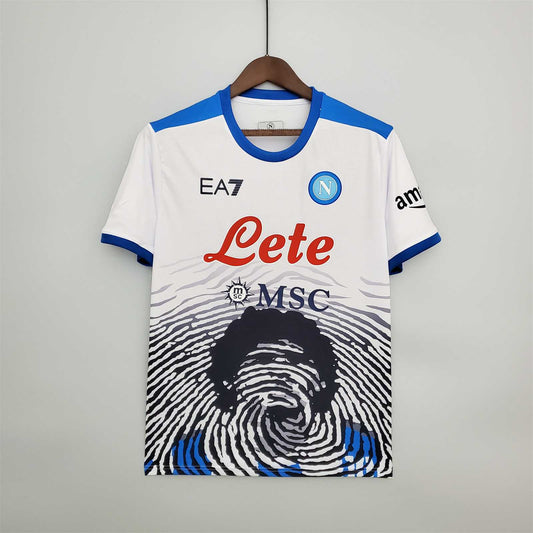 Napoli Maradona Concept Jersey – Retro Football Shirt Paying Tribute to Diego Maradona