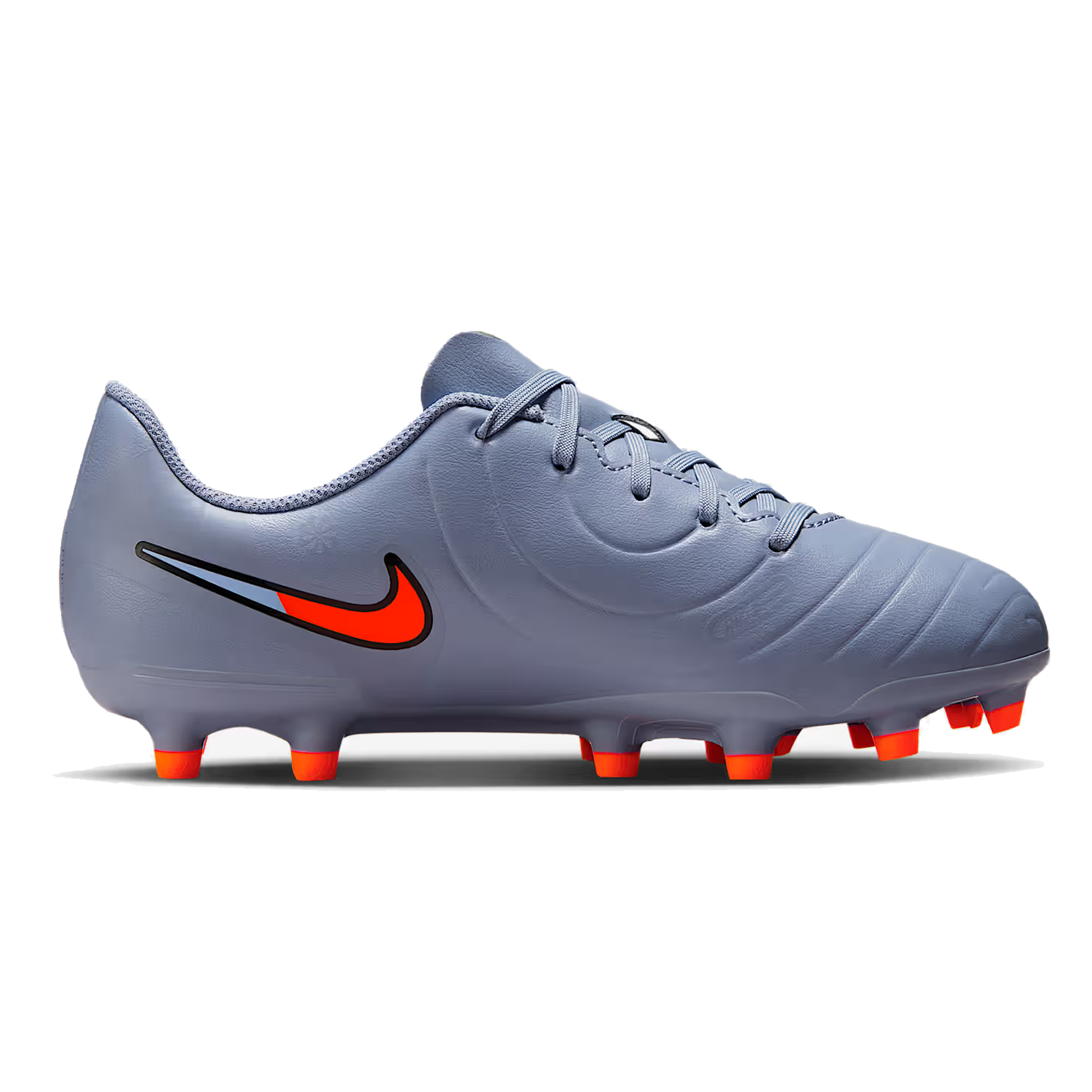 Nike Jr. Legend 10 Club Firm Ground/Ground Soccer Cleats (Blue Eclipse/Black)