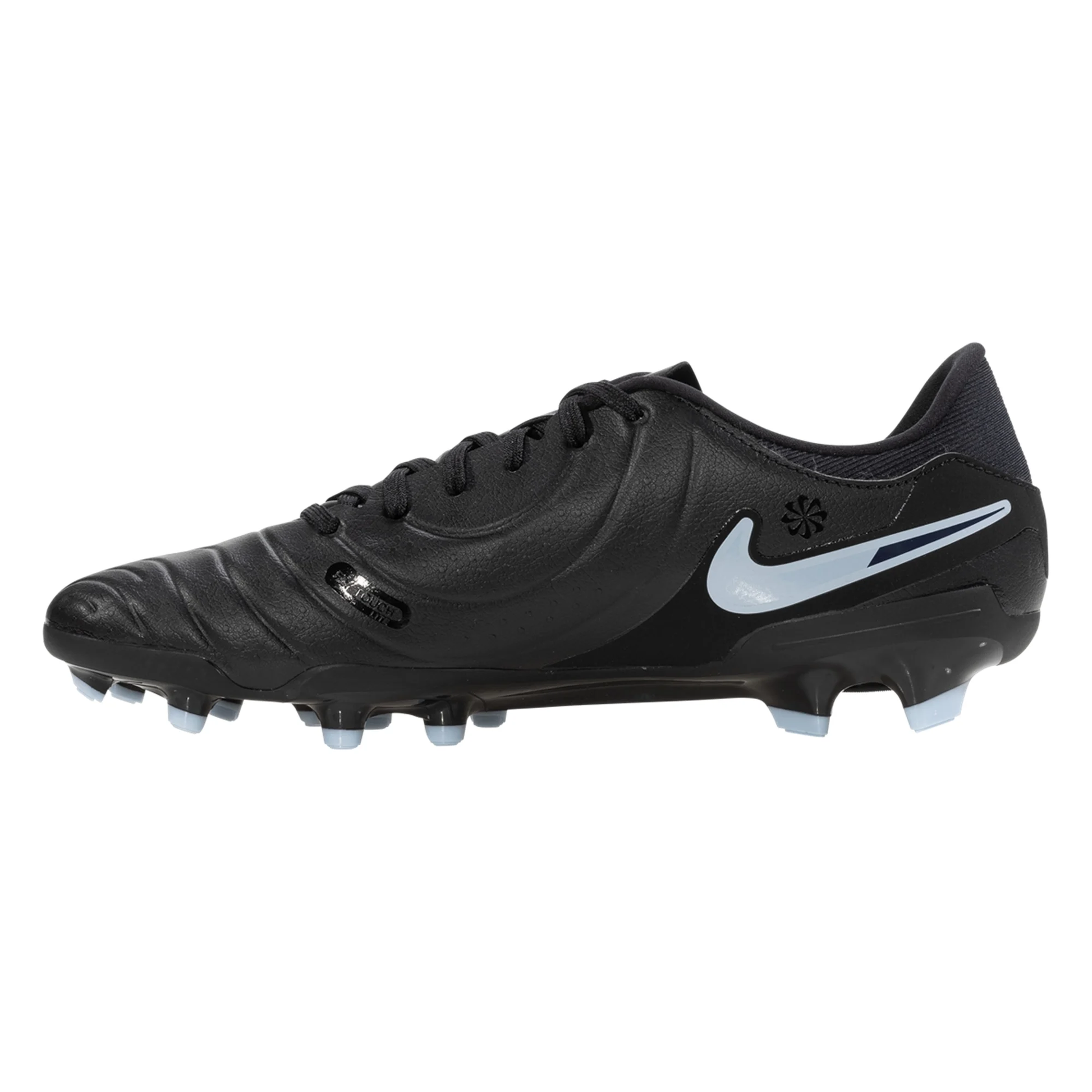 Nike Tiempo Legend 10 Academy Firm Ground/Multiground Soccer Cleats (Black/Black)