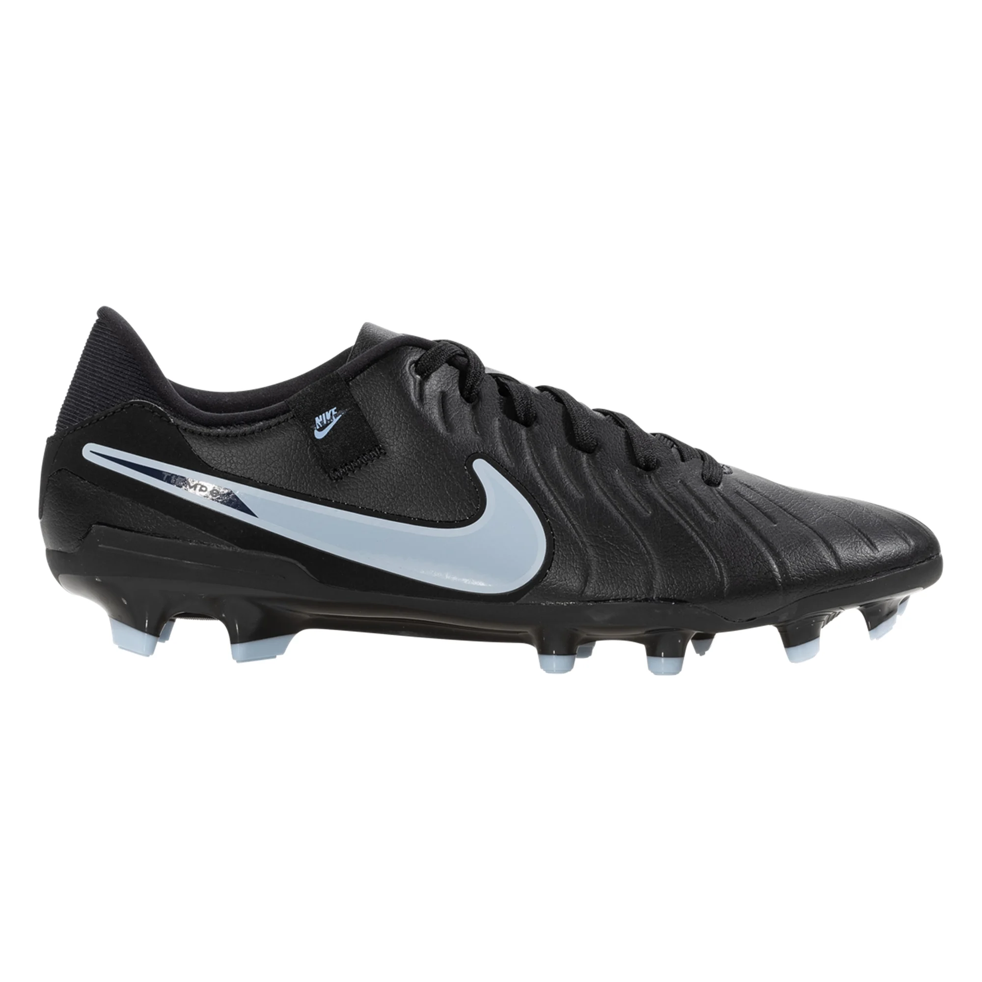 Nike Tiempo Legend 10 Academy Firm Ground/Multiground Soccer Cleats (Black/Black)