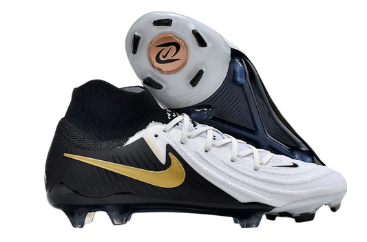 Nike Phantom Luna Elite Black & White Soccer Cleats - Firm Ground Performance Boots