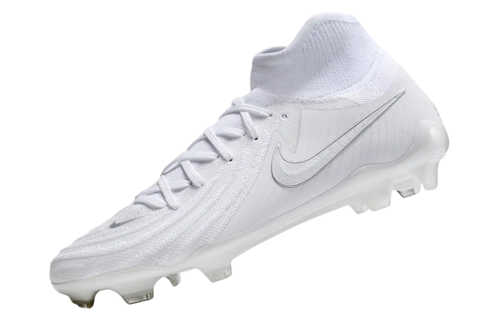 Nike Phantom Luna Elite Full White Cleats - Advanced Grip and Precision Technology