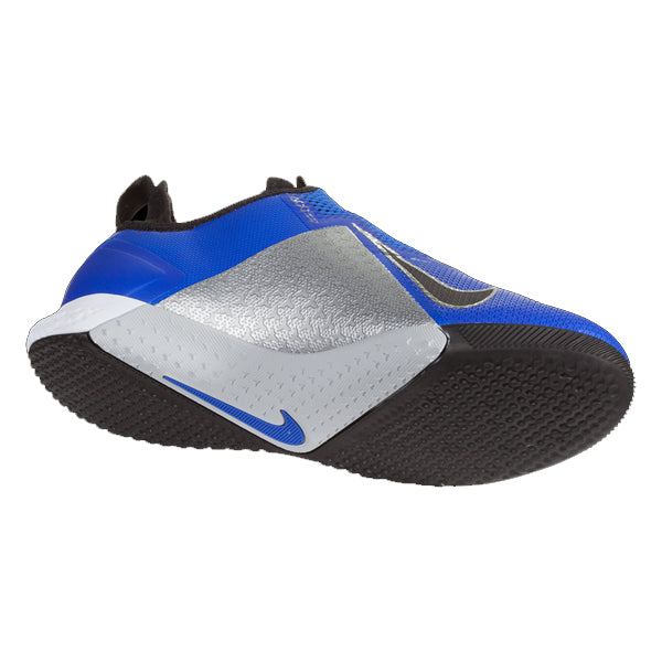 Nike React Phantom Vision Pro DF IC Indoor Court Soccer Shoes (Racer Blue/Black)