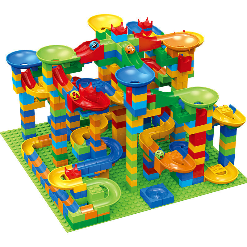 Marble Run Building Blocks Toy Set