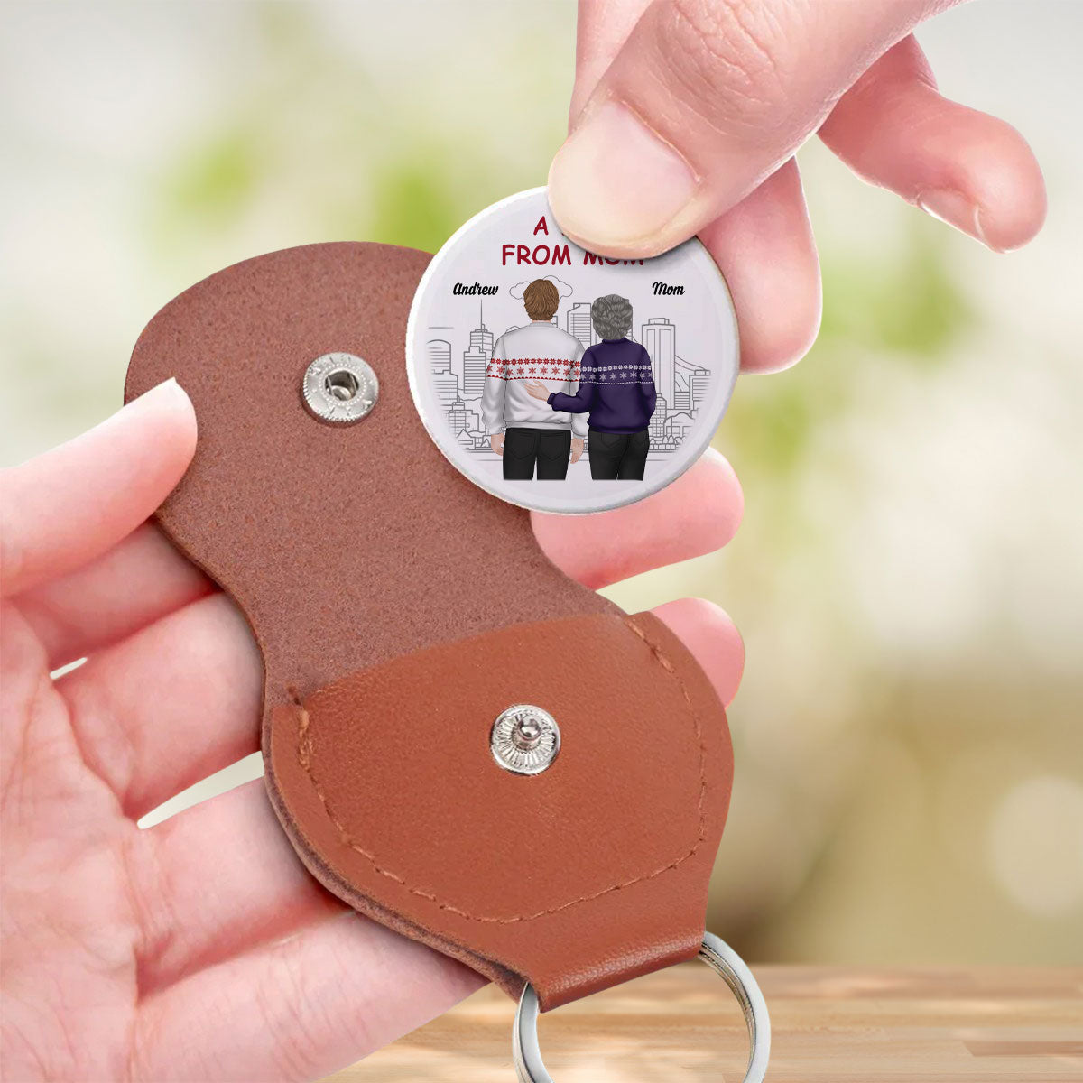 Always My Baby Boy - Personalized Custom Pocket Hug