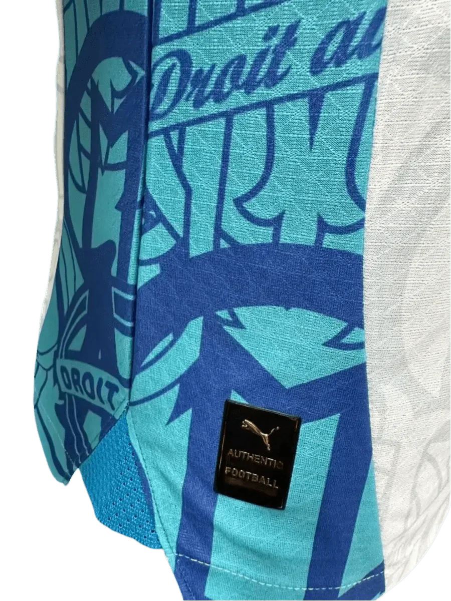 Olympique Marseille 2024/2025 Player Version Jersey – Lightweight, High-Performance Material