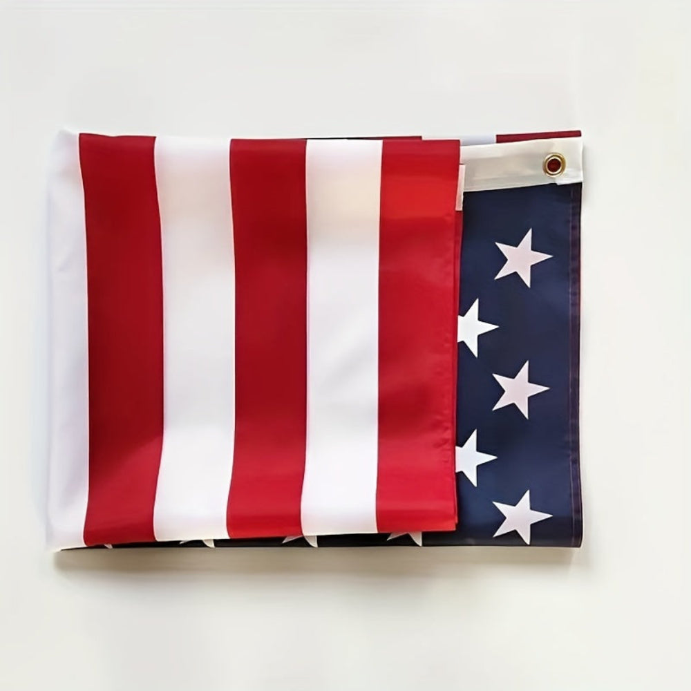 Outdoor American Flag Heavy Duty Polyester Brass Grommets