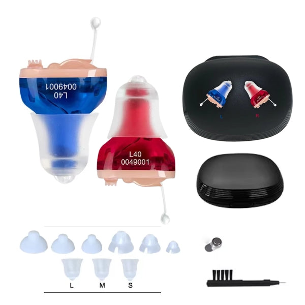 Invisible Button Battery Hearing Aids with Clear Sound