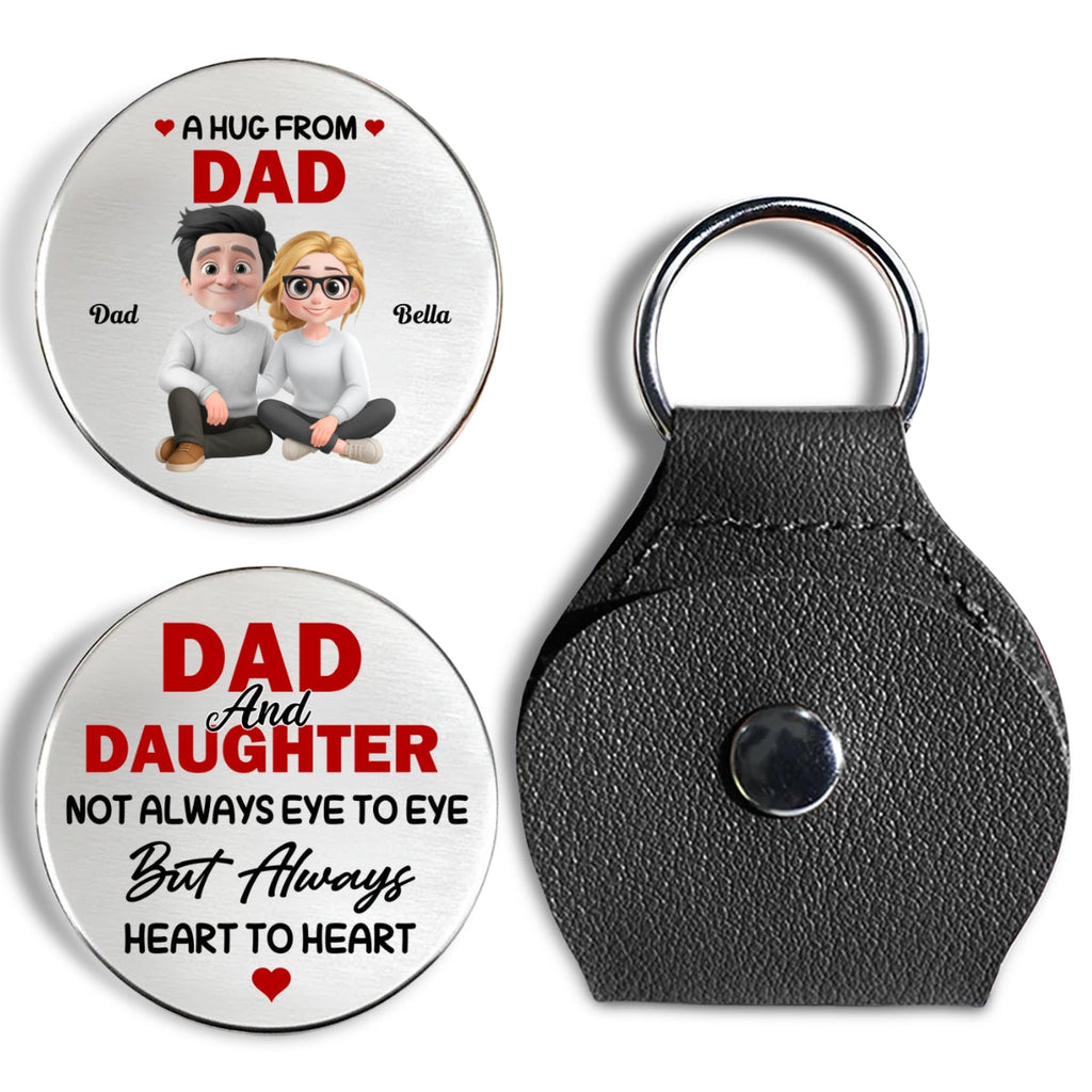 A Hug From My Dad - Personalized Custom Pocket Hug