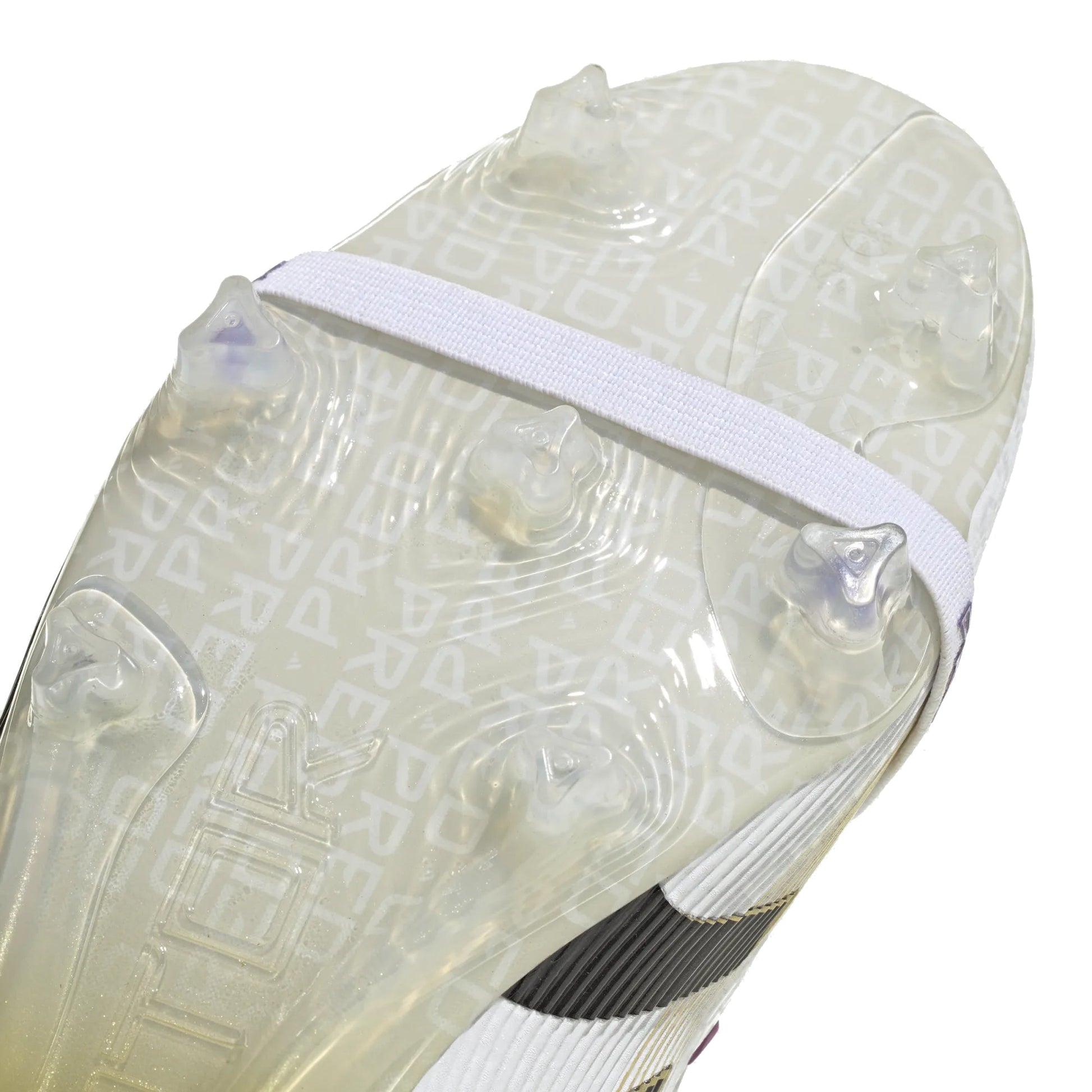 adidas Predator Elite FT Fold Tongue FG Soccer Cleats (White/Black/Metallic Gold)