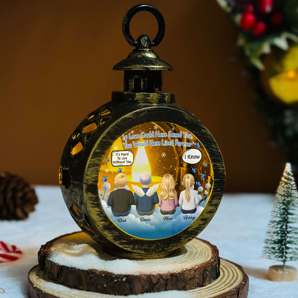 Always Shine In My Heart - Personalized Custom Christmas Lantern