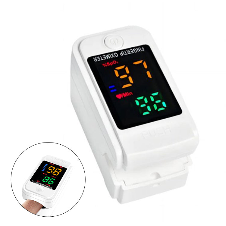 Pulse Oximeter | LED Finger Monitor for Home Use