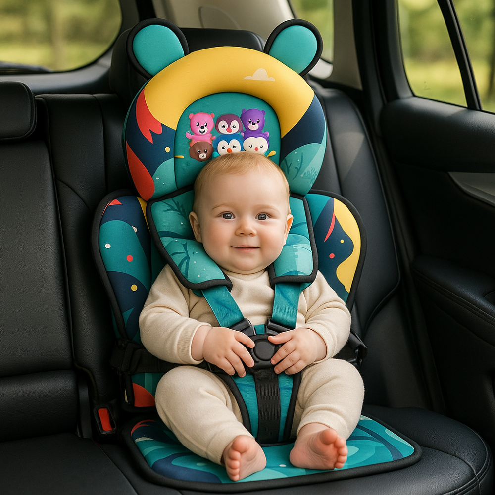 Portable Baby Travel Seat Harness Lightweight Foldable Safety Chair