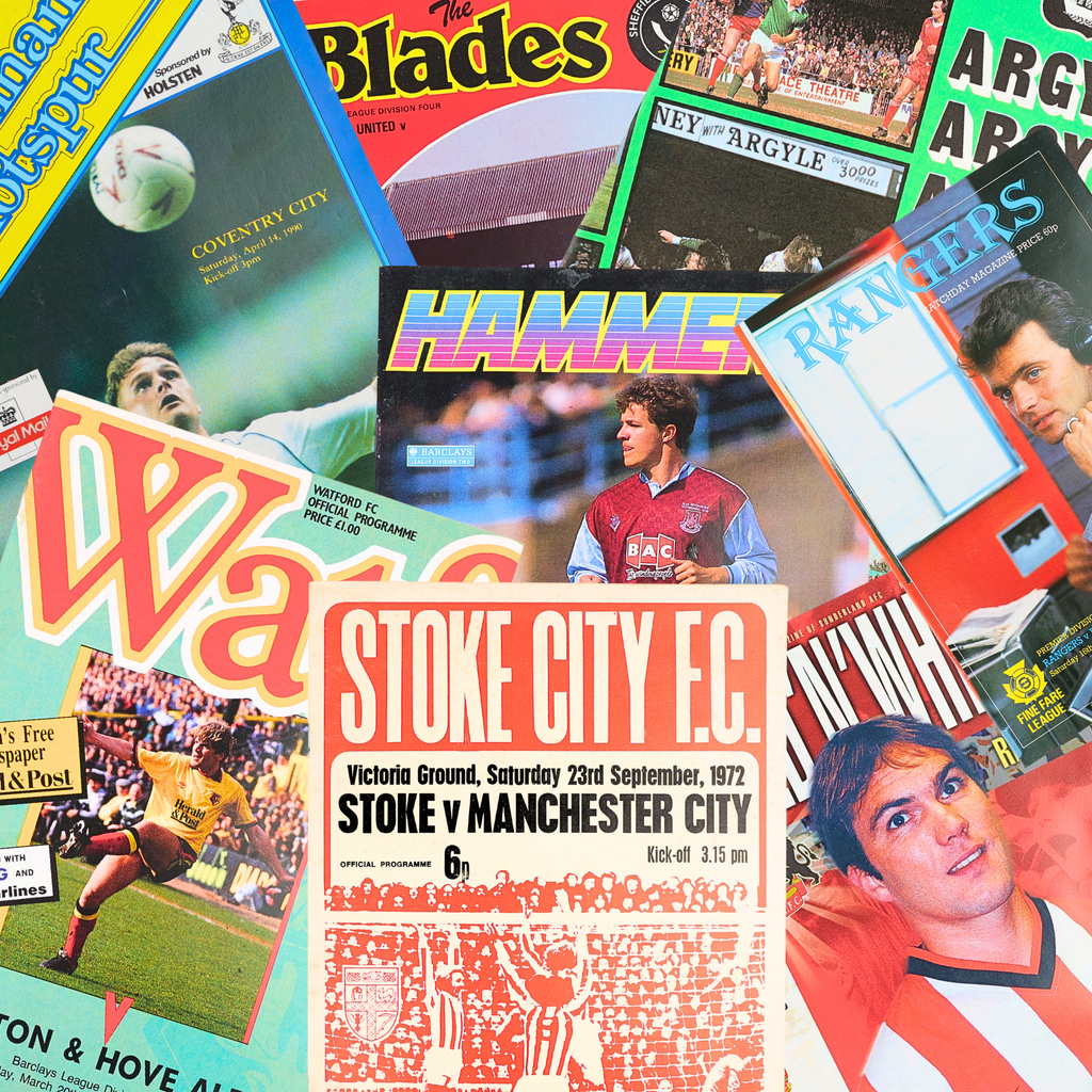 Retro Football Programmes Mystery Box