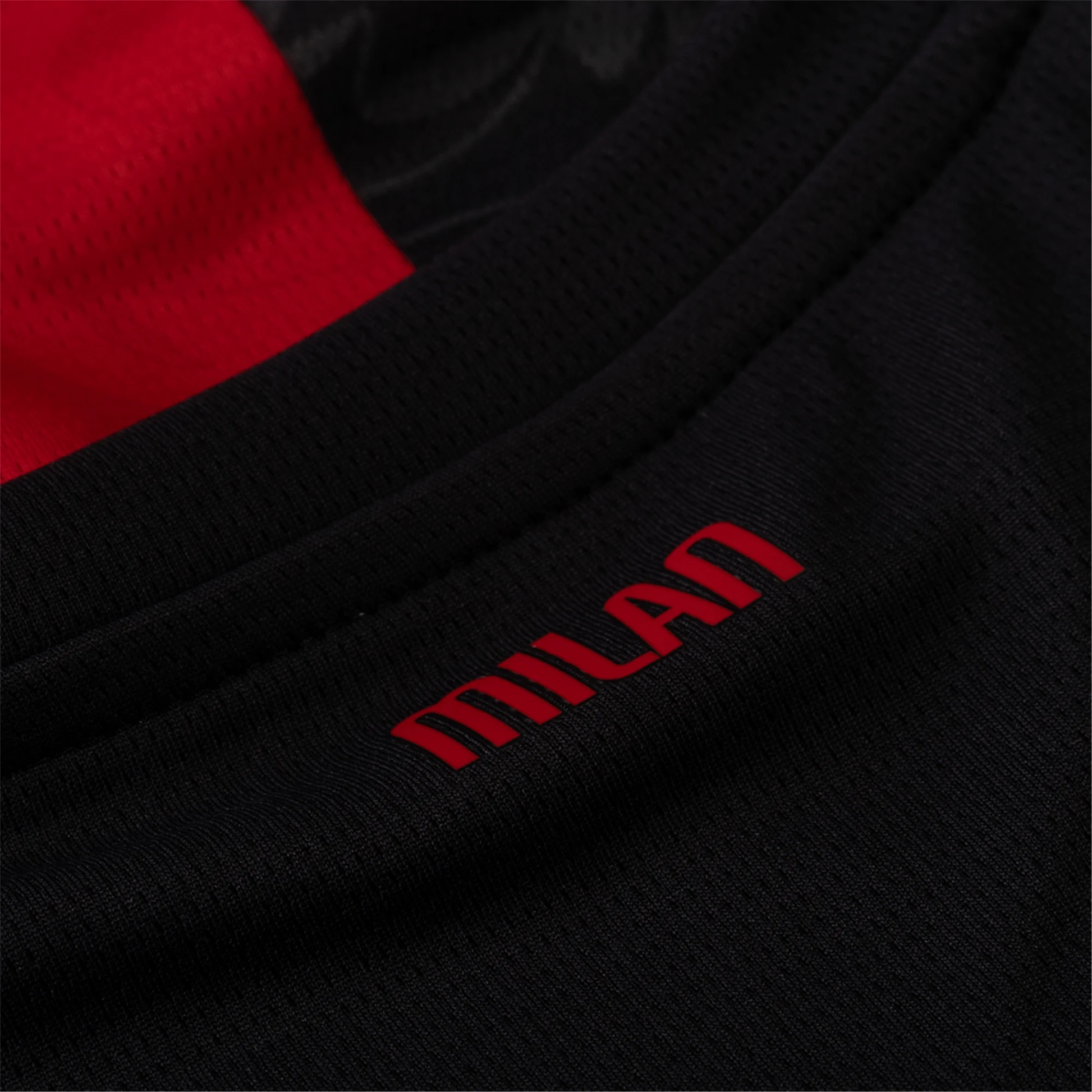 Puma AC Milan Christian Pulisic Home Jersey w/ Champions League Patches 25/26 (Red/Black)