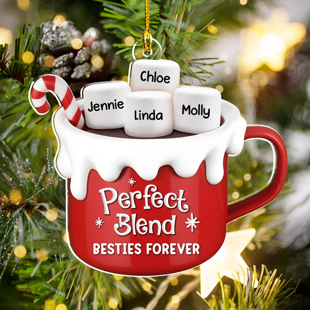A Blend Of Christmas Cheer - Personalized Custom Acrylic Ornament