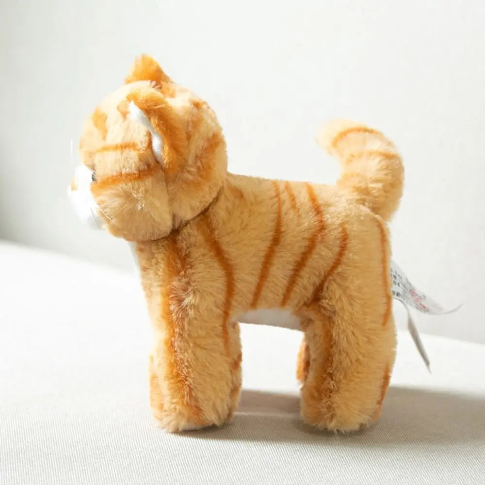 Realistic Cat Plush Toy Soft Stuffed Kitten Doll Kids Gift