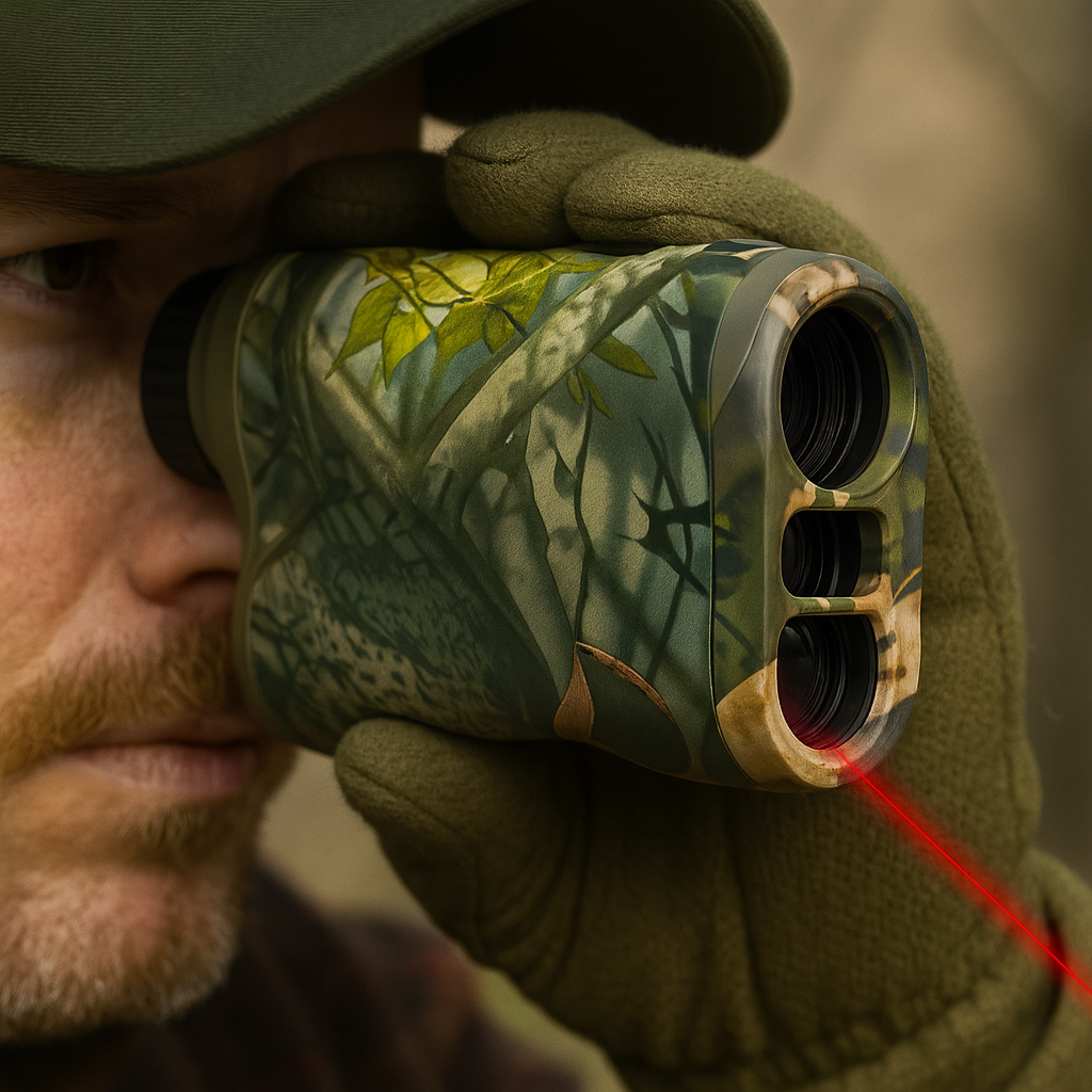 Laser Rangefinder Camouflage Hunting Device